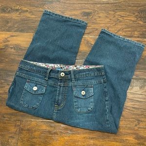 Arizona Jeans Company Blue Slim Capris
